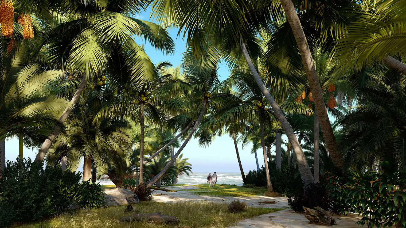 Lumion 12 Beach Palm Trees 02 1