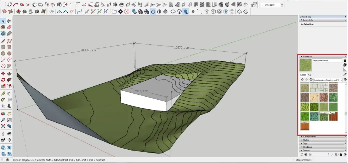 harita muhendisleri sketchup is akislari 07 Harita Mühendisleri İçin SketchUp İş Akışları