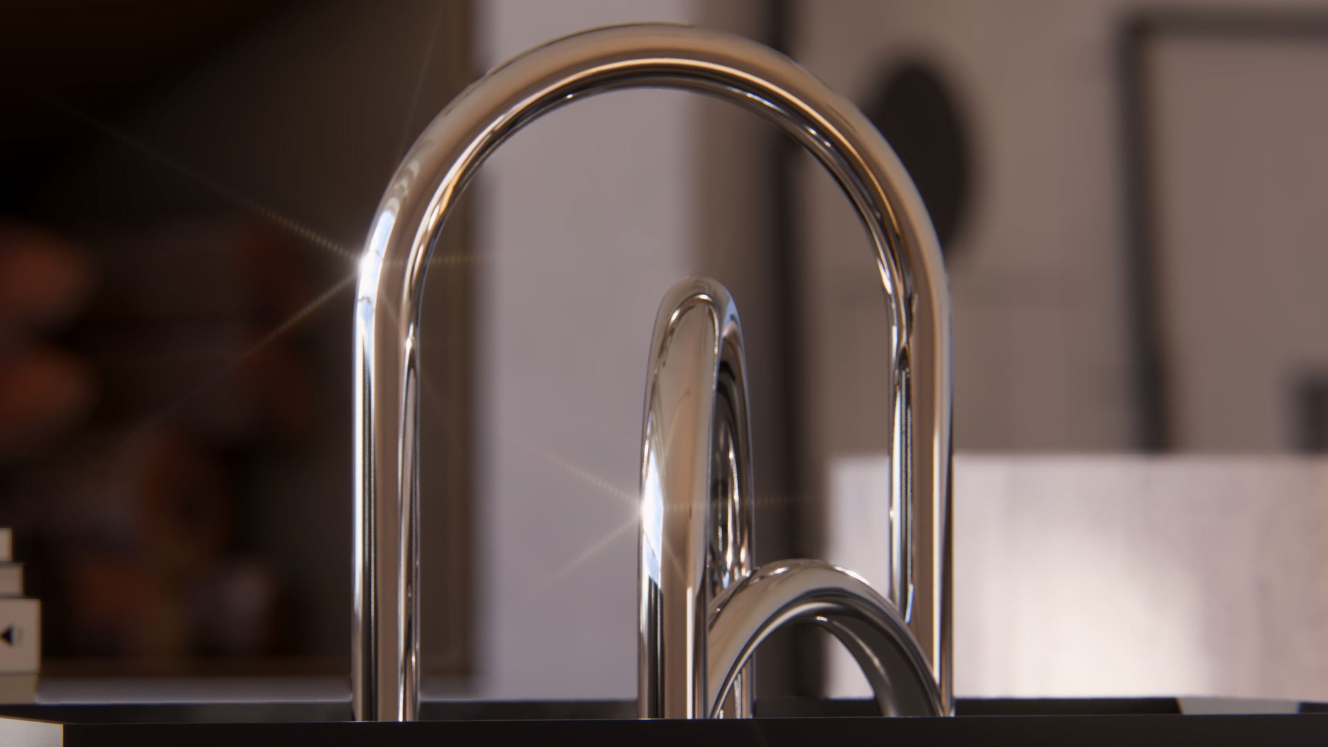 Lumion 2023 05 04 interior rendering curved reflections close up Lumion 2023'ü Keşfedin