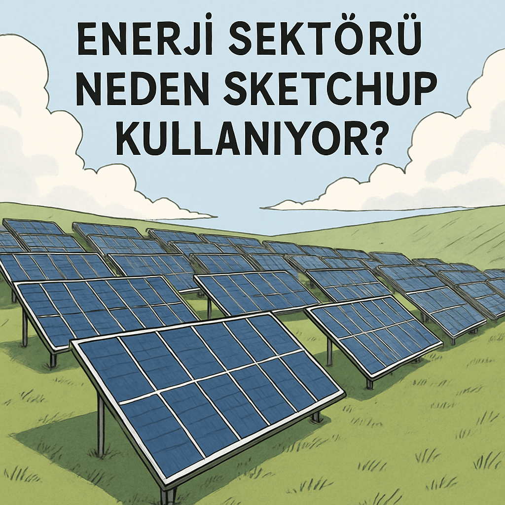 SketchUp Enerji sektoru Enerji Sektörü Neden SketchUp Kullanıyor?