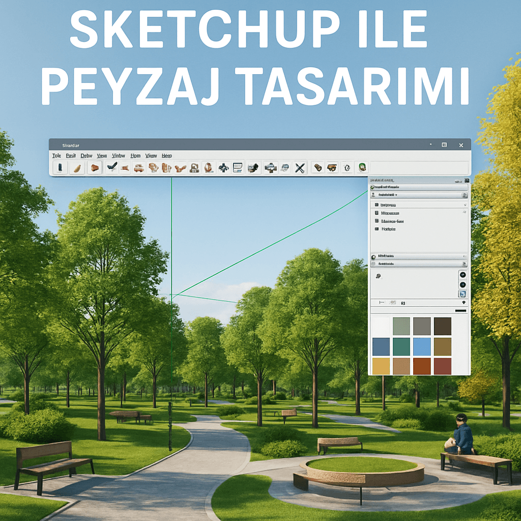 sketchup peyzaj blog 1 sketchup peyzaj blog 1 Peyzaj Mimarları Neden SketchUp Kullanmalı?