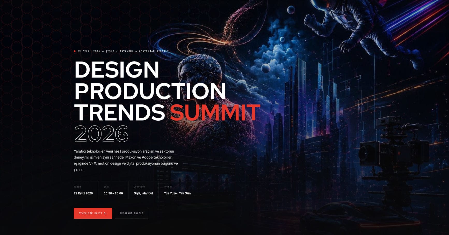 fga com tr desgin production trends summit 2026 FGA Mimarlık