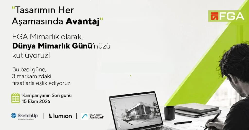 FGA Mimarlık Dünya Mimarlık Günü’nüzü Kutlar.