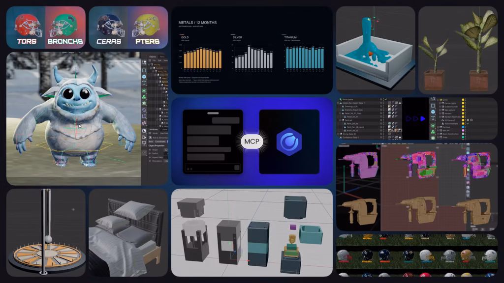 fga com tr C4D MCP Feature003 Cinema 4D MCP Server: Yapay Zeka Artık Doğrudan 3D İş Akışının İçinde